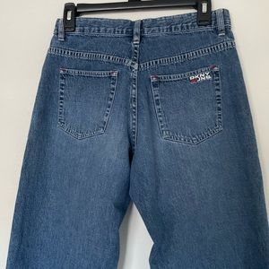 90’s Vintage DKNY loose Wide Leg High Waist Jeans Sz4